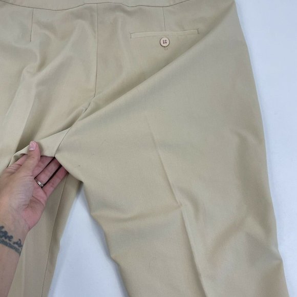 EP Pro Womens Khaki Beige Performance Golf Capri - Picture 8 of 8